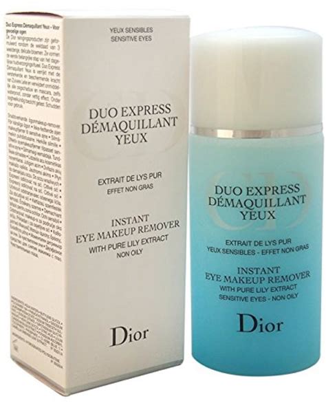 christian dior eye makeup remover